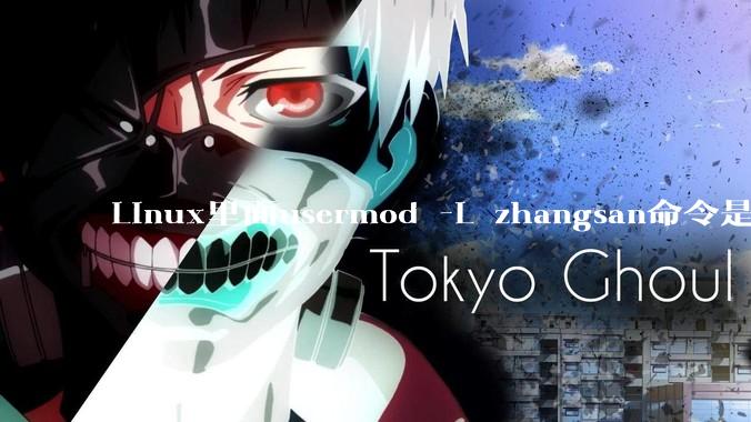 Linux里面usermod -L zhangsan命令是什么？